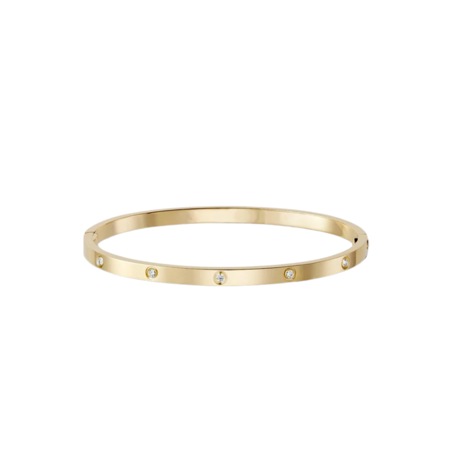 Rosie Bracelet Gold-4MM