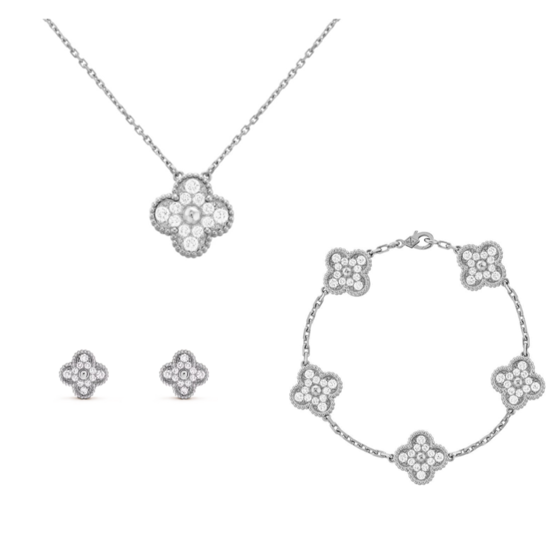 The Florie Set Silver