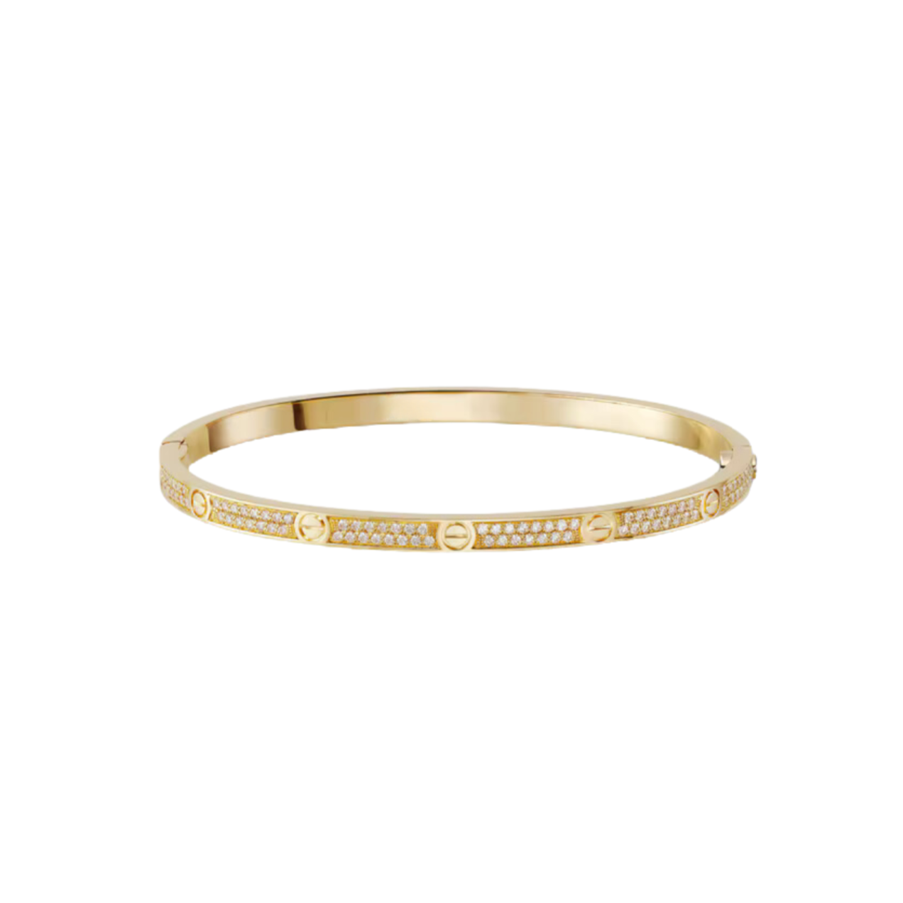 Amore Bracelet Gold-4MM