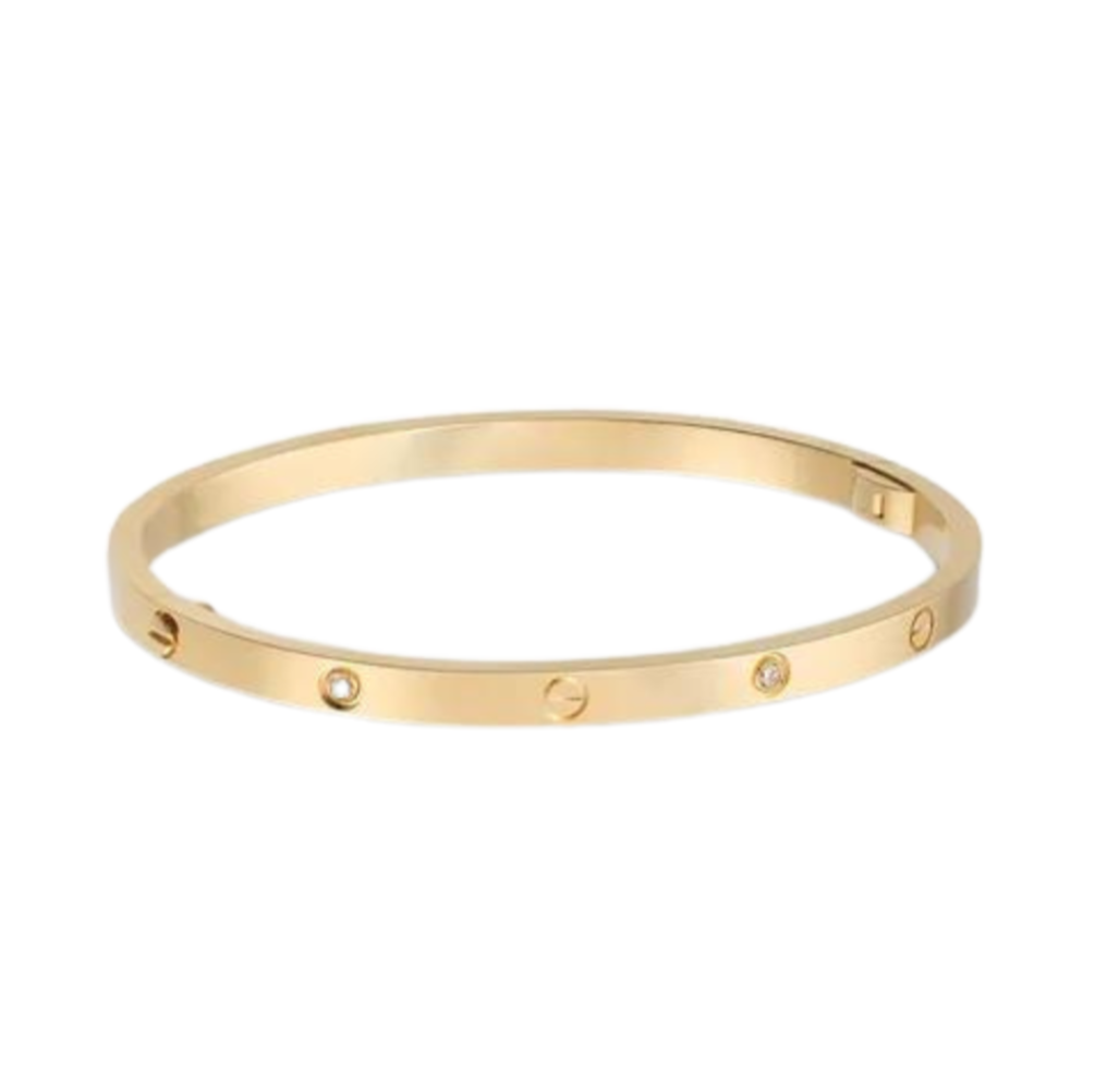 Aura Bracelet Gold-4MM