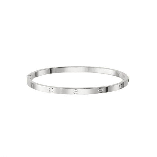 Nina Bracelet Silver-4MM